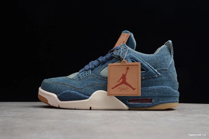 Jordan Nike 4 Levi's Denim Air AO2571-401 x 0710